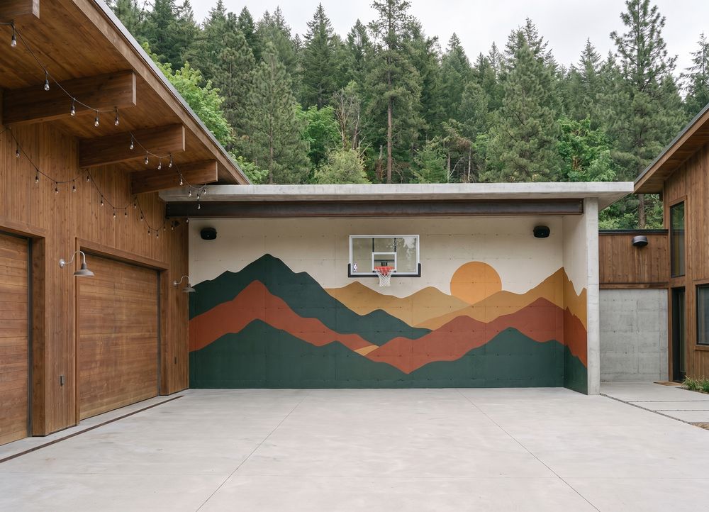 P2 · Garage Facade · a