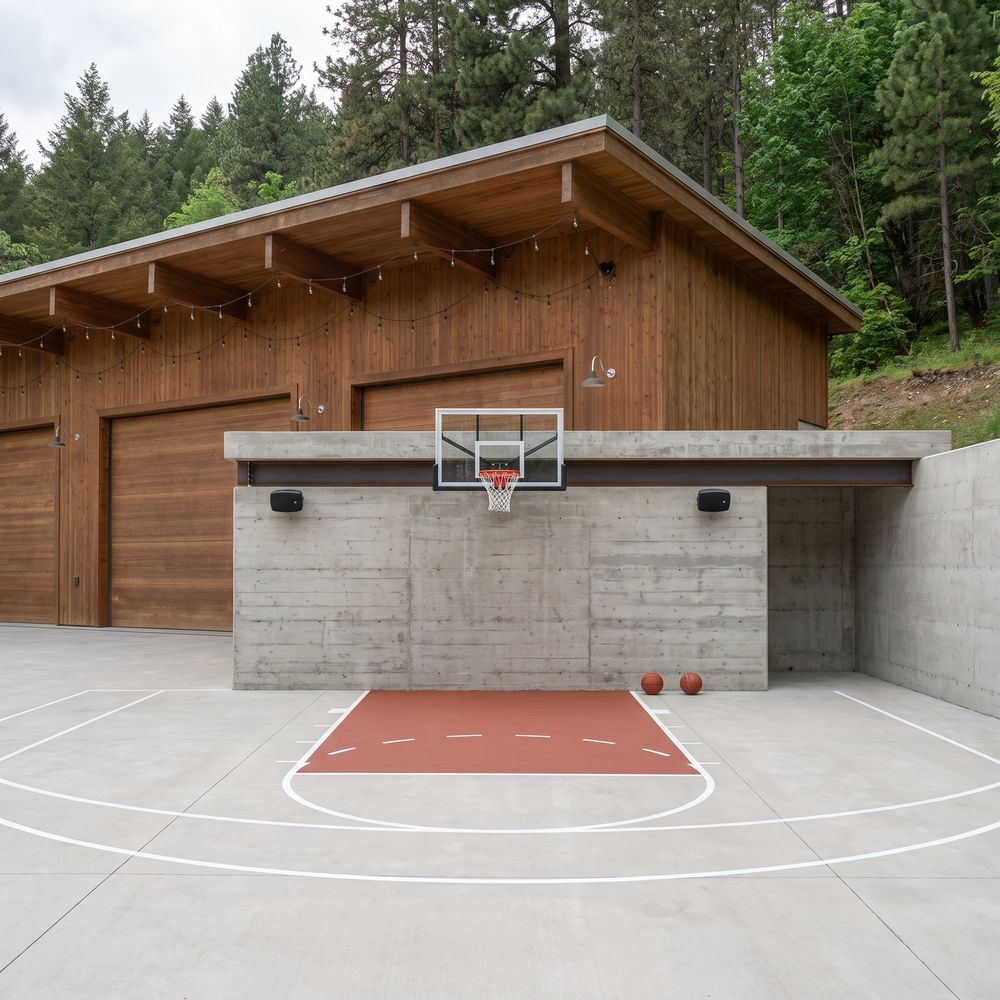 P2 · Garage Facade · b