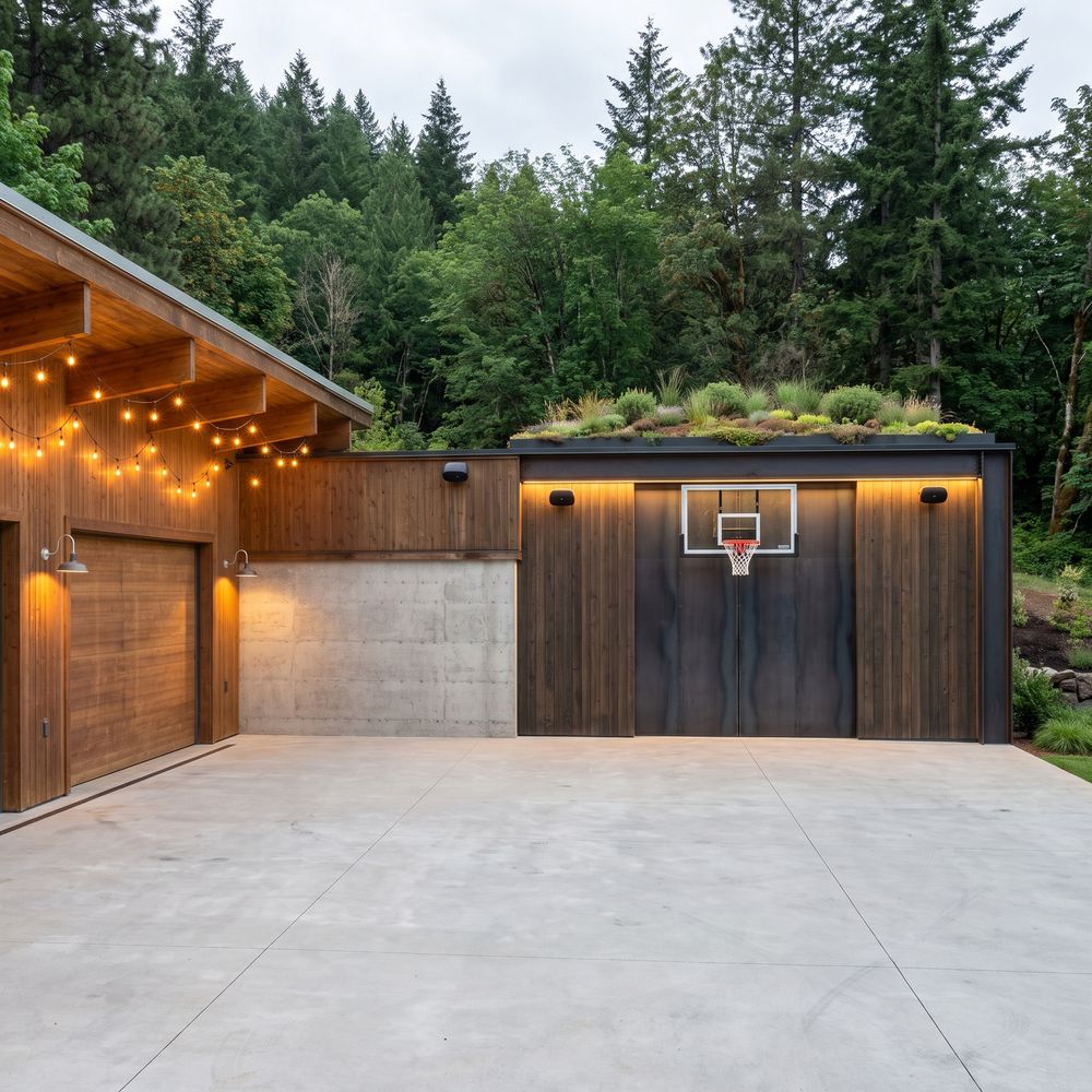 P2 · Garage Facade · a